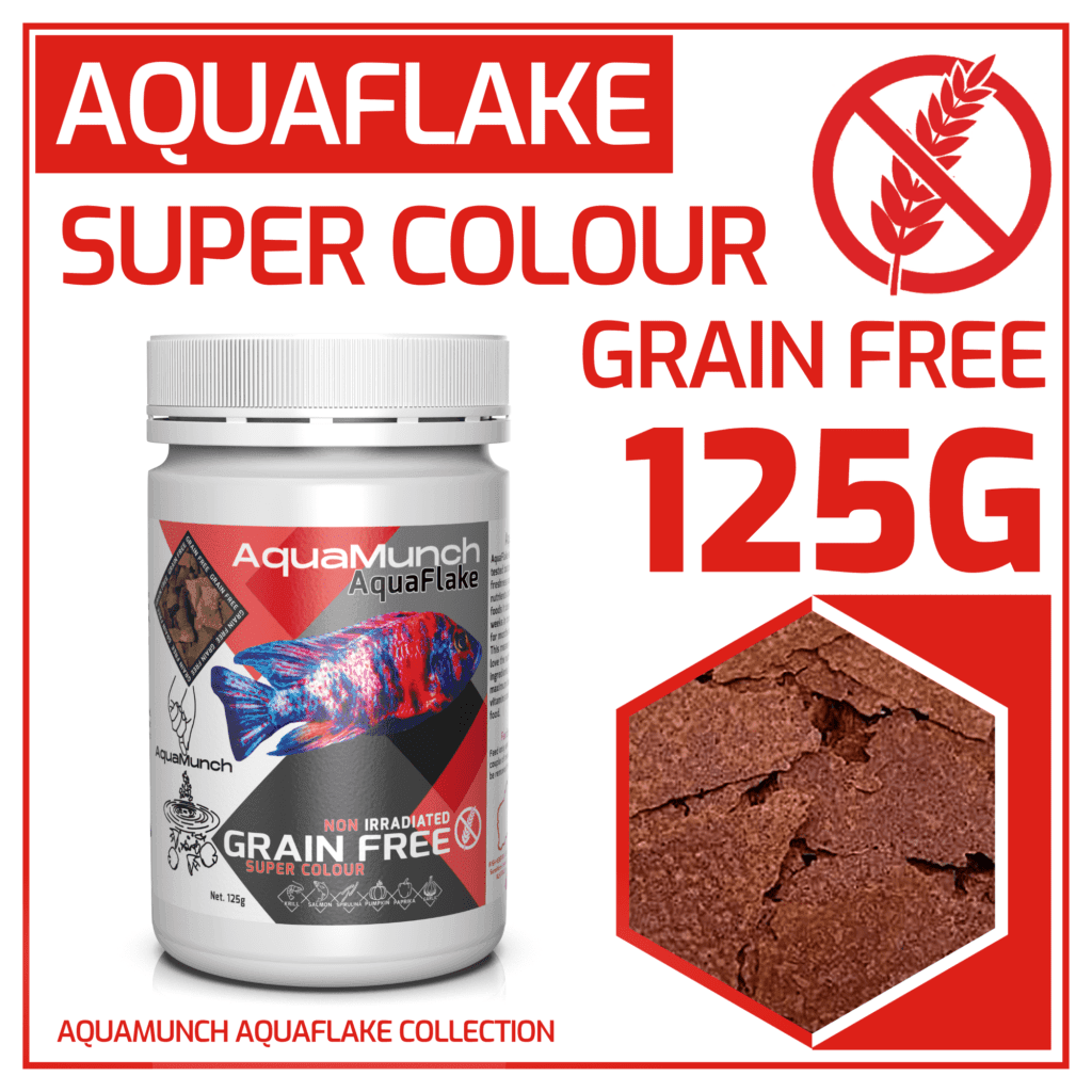 AquaMunch AquaFlake Super Colour Flake 125g packaging