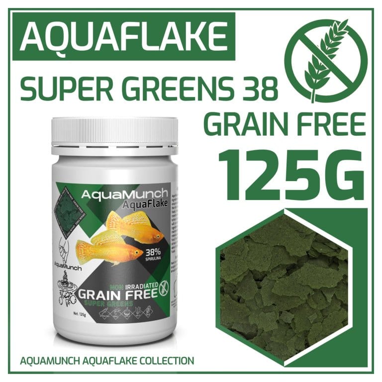 AquaMunch AquaFlake Super Greens Flake 125g