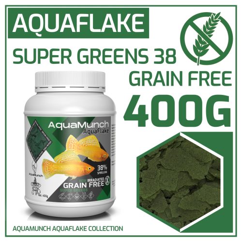 AquaMunch AquaFlake Super Greens Flake 400g