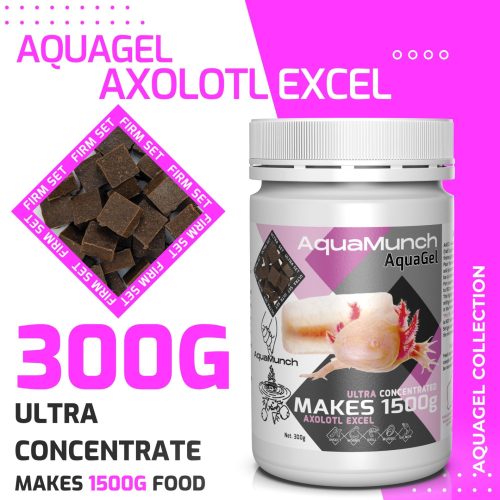 AquaMunch AquaGel Axolotl Excel 300g "Makes 1500g"