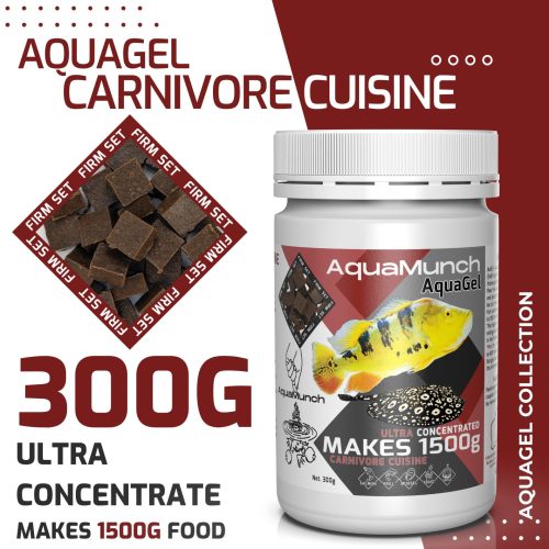 AquaMunch AquaGel Carnivore Cuisine 300g "Makes 1500g"