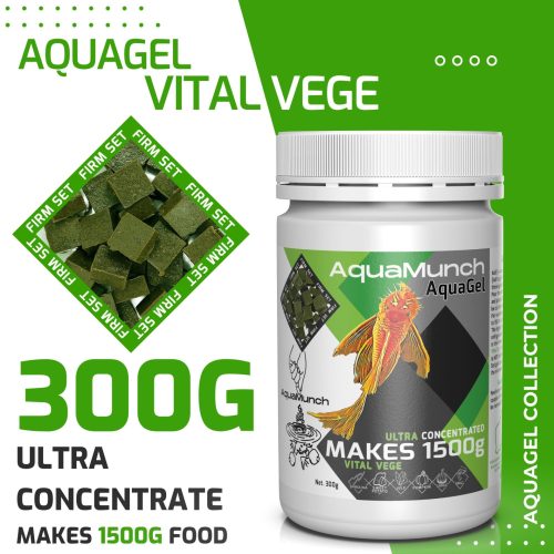 AquaMunch AquaGel Vital Vege 300g "Makes 1500g" -