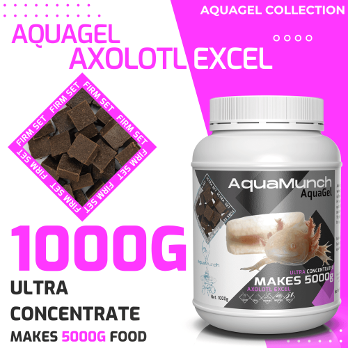 AquaMunch AquaGel Axolotl Excel 1000g