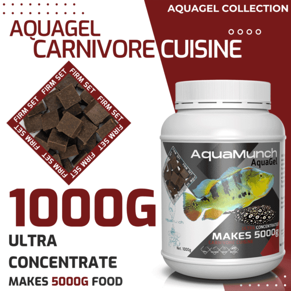 AquaMunch AquaGel Carnivore Cuisine 1000g