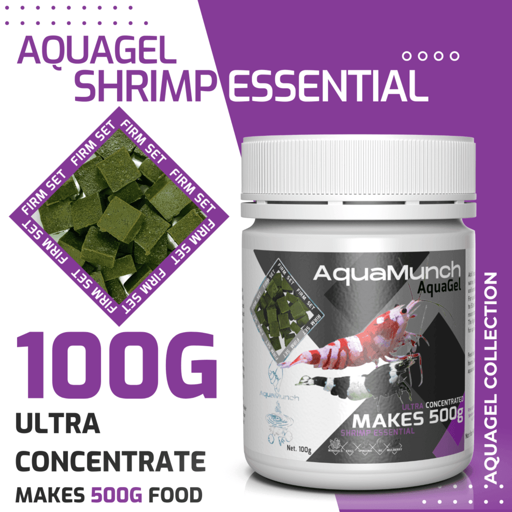 AquaMunch AquaGel Shrimp Essential 100g "Makes 500g" packaging