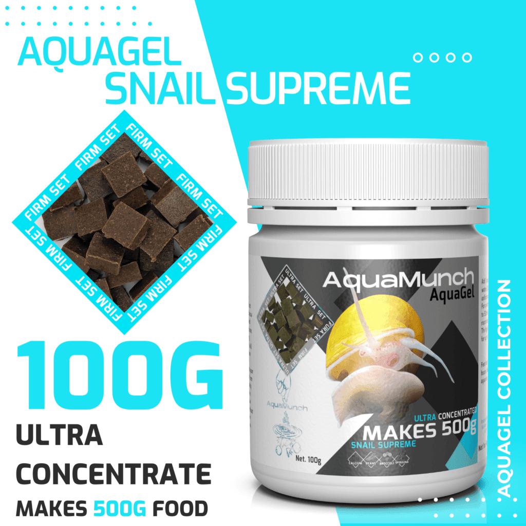 AquaMunch AquaGel Snail Supreme 100g "Makes 500g" packaging