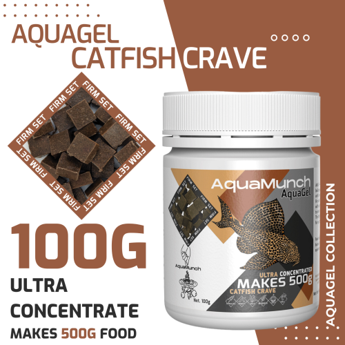 AquaGel Catfish Crave 100g Aquarium Fish Food