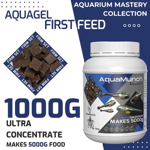 AquaMunch AquaGel Nurture & Grow 1000g Aquarium Fish Food