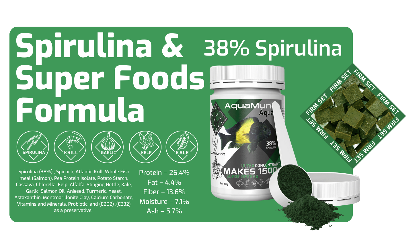 AquaMunch AquaGel Super Greens 38 Ingredients