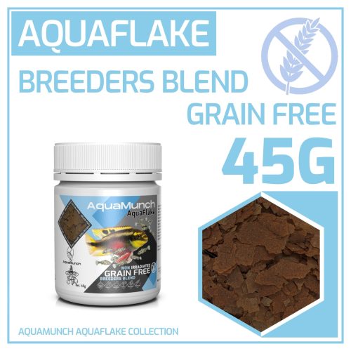 AquaMunch AquaFlake Breeders Blend Flake 45g
