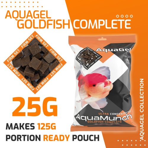AquaMunch AquaGel Goldfish Complete 25g Ready Portion