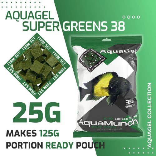 AquaMunch AquaGel Super Greens 38 25g Ready Portion