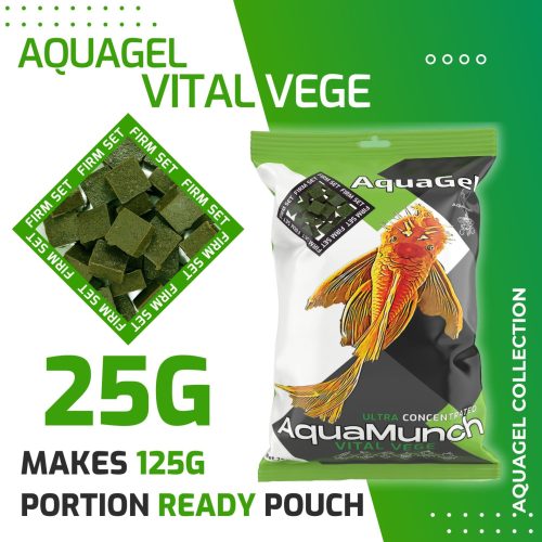 AquaMunch AquaGel Vital Vege 25g Ready Portion