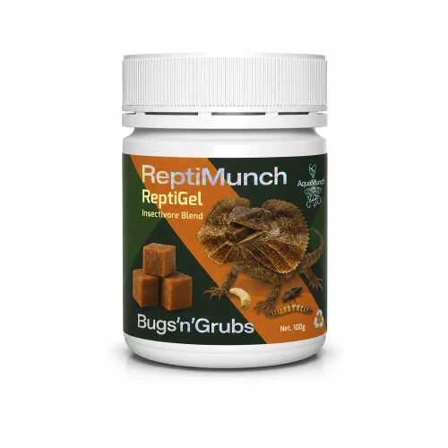 AquaMunch ReptiGel Bugs'n'Grubs 100g